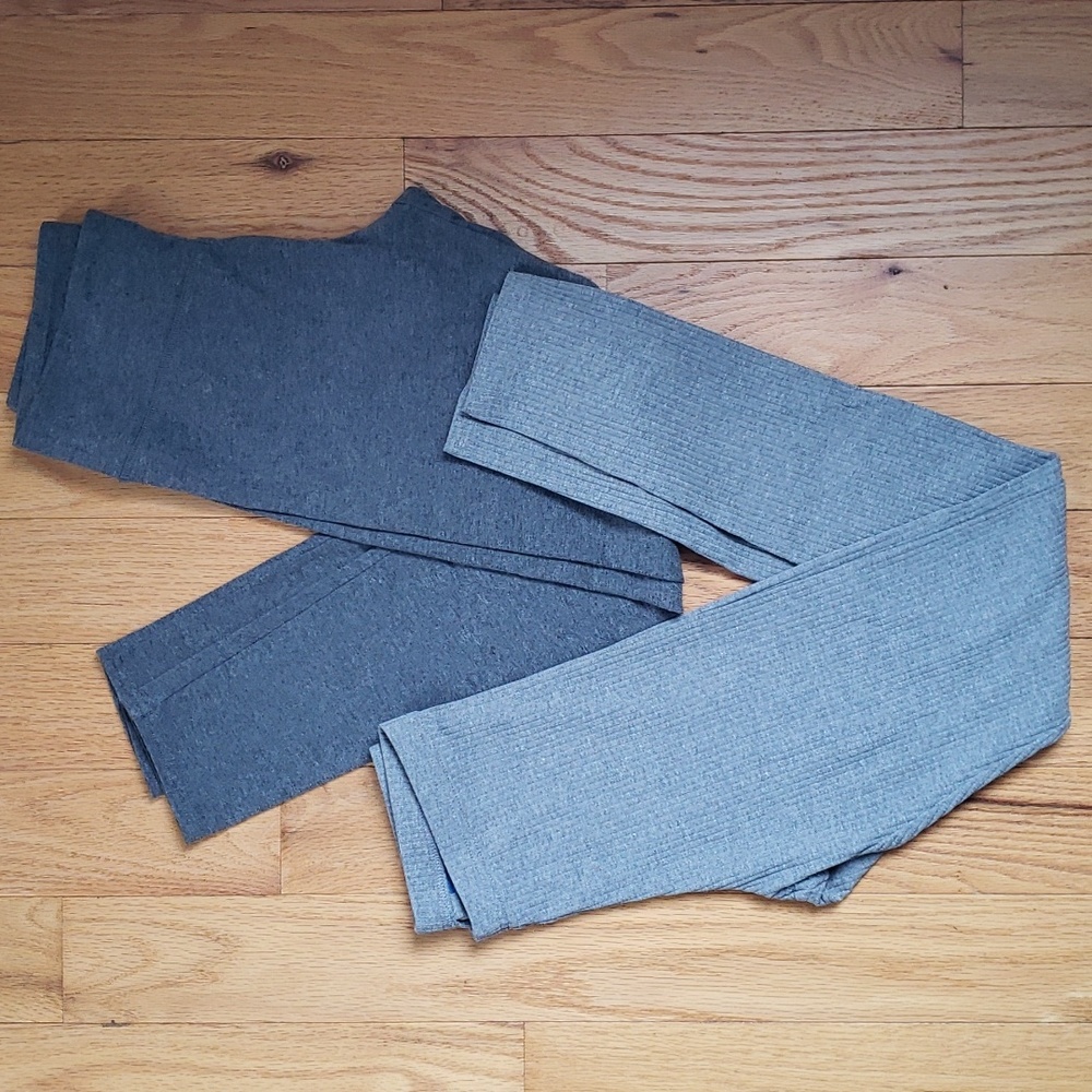 NWOT 2 pairs of Leggings 1 XL girls 1 S Juniors